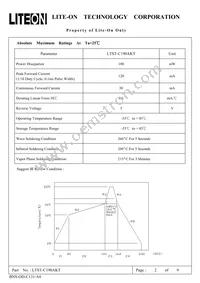 LTST-C190AKT Datasheet Page 2