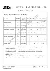 LTST-C192TBKT Datasheet Page 3
