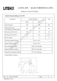 LTST-C195GEKT Datasheet Page 2