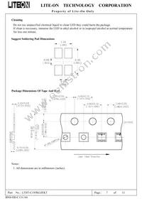 LTST-C195KGJEKT Datasheet Page 7