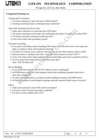 LTST-C195KGJEKT Datasheet Page 11