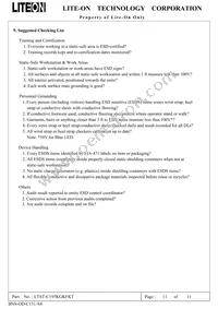 LTST-C195KGKFKT Datasheet Page 12