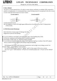 LTST-C195KSKGKT Datasheet Page 11