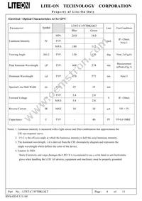 LTST-C195TBKGKT Datasheet Page 5