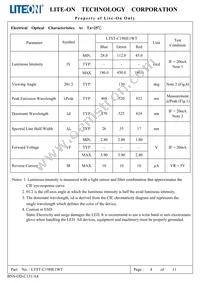 LTST-C19HE1WT Datasheet Page 5