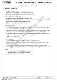 LTST-C21KSKT Datasheet Page 12