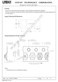 LTST-C21TBKT Datasheet Page 8