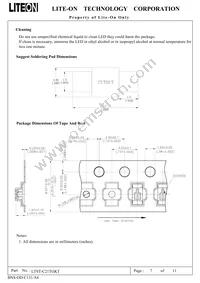 LTST-C21TGKT Datasheet Page 8