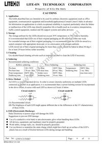 LTST-C21TGKT Datasheet Page 10