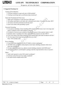 LTST-C21TGKT Datasheet Page 12