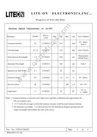 LTST-C230CKT Datasheet Page 3