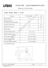 LTST-C230EKT Datasheet Page 2