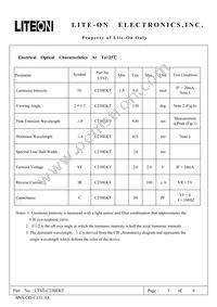 LTST-C230EKT Datasheet Page 3