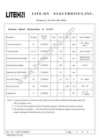 LTST-C230GKT Datasheet Page 3