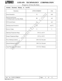 LTST-C230KFKT Datasheet Page 2