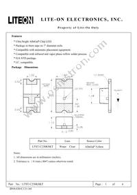 LTST-C230KSKT Datasheet Cover