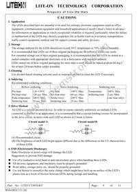 LTST-C230TGKT Datasheet Page 9