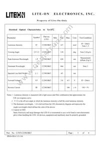 LTST-C230UBKT Datasheet Page 3