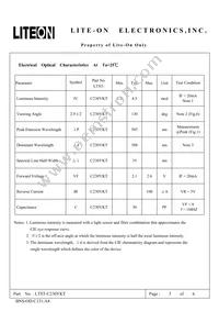 LTST-C230YKT Datasheet Page 3