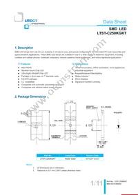 LTST-C250KGKT Datasheet Page 2