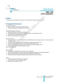 LTST-C250KGKT Datasheet Page 12