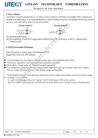 LTST-C281KGKT Datasheet Page 11