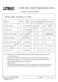 LTST-C930CBKT Datasheet Page 3