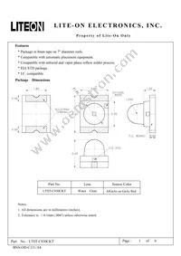 LTST-C930CKT Datasheet Cover