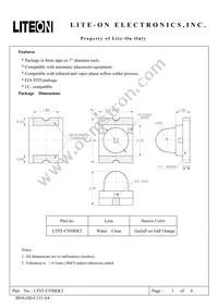 LTST-C930EKT Datasheet Cover