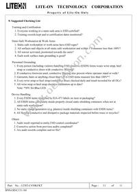 LTST-C930KFKT Datasheet Page 12