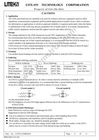 LTST-C930KGKT Datasheet Page 10