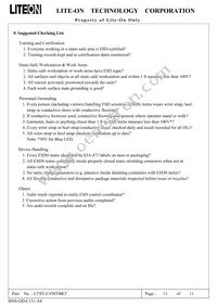 LTST-C930TBKT Datasheet Page 12