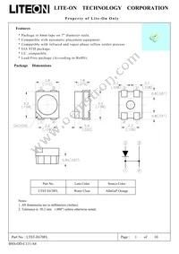 LTST-E670FL Datasheet Cover