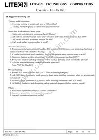 LTST-E670FL Datasheet Page 10