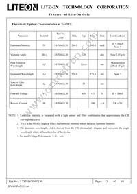LTST-E670MGL30 Datasheet Page 3