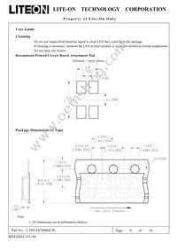 LTST-E670MGL30 Datasheet Page 6
