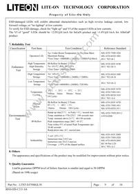 LTST-E670MGL30 Datasheet Page 9