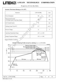 LTST-E670RL Datasheet Page 2