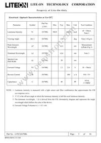 LTST-E670RL Datasheet Page 3