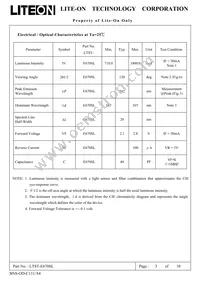 LTST-E670SL Datasheet Page 3