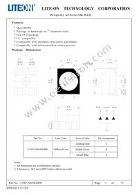 LTST-N683EGBW Datasheet Page 2