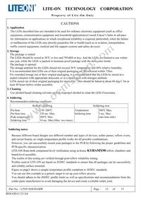 LTST-N683EGBW Datasheet Page 13