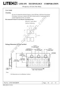 LTST-N683GBEW Datasheet Page 11