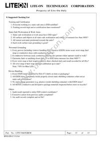 LTST-N683GBEW Datasheet Page 16