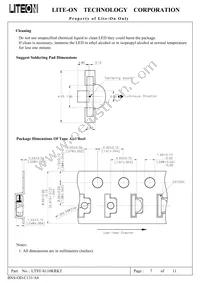 LTST-S110KRKT Datasheet Page 7