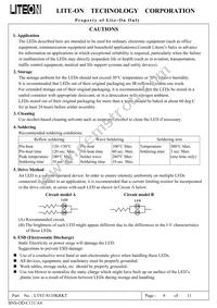 LTST-S110KRKT Datasheet Page 9