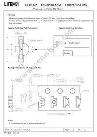 LTST-S110TGKT Datasheet Page 8