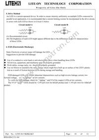 LTST-S115KRKGKT Datasheet Page 11