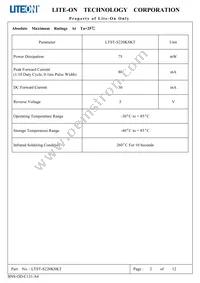 LTST-S220KSKT Datasheet Page 3