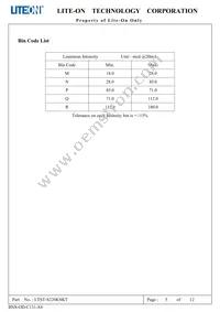 LTST-S220KSKT Datasheet Page 6